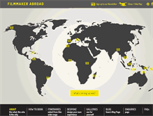 Tablet Screenshot of filmmakerabroad.com